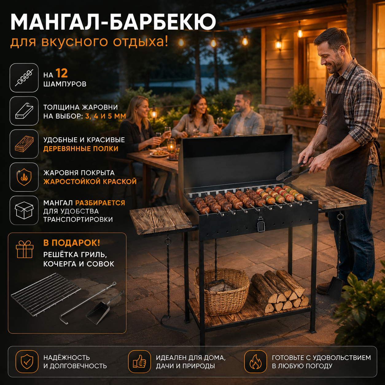 Павербанк 50000 mAh hganus